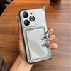 Ударопрочный прозрачный чехол для TECNO SPARK GO 2024, SPARK 20 20C, POP 8, infinix HOT 40i, SMART 10 HD 8 PRO Plus, itel P55 4G T с карманом для карт