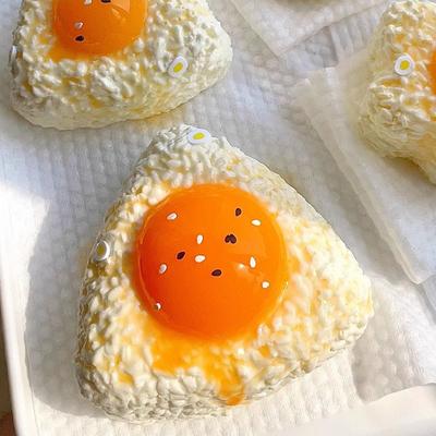 Таба Сквиши Яйцо Рисовый Шарик Игрушка-Антистресс Сенсорные Непоседливые Игрушки для Взрослых Детей, Забавные Сувениры для Вечеринок, Подарки
