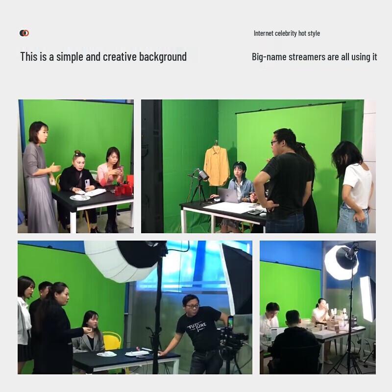 JiaShiYing Portable Chroma Key Background with Stand