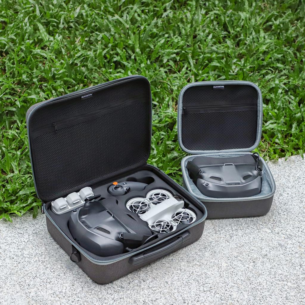 Smooth Body Feel Storage Bag Carrying Case For DJI NEO Flight Glasses N3/Motion 3 Shockproof Protective Bag Drone Accessories