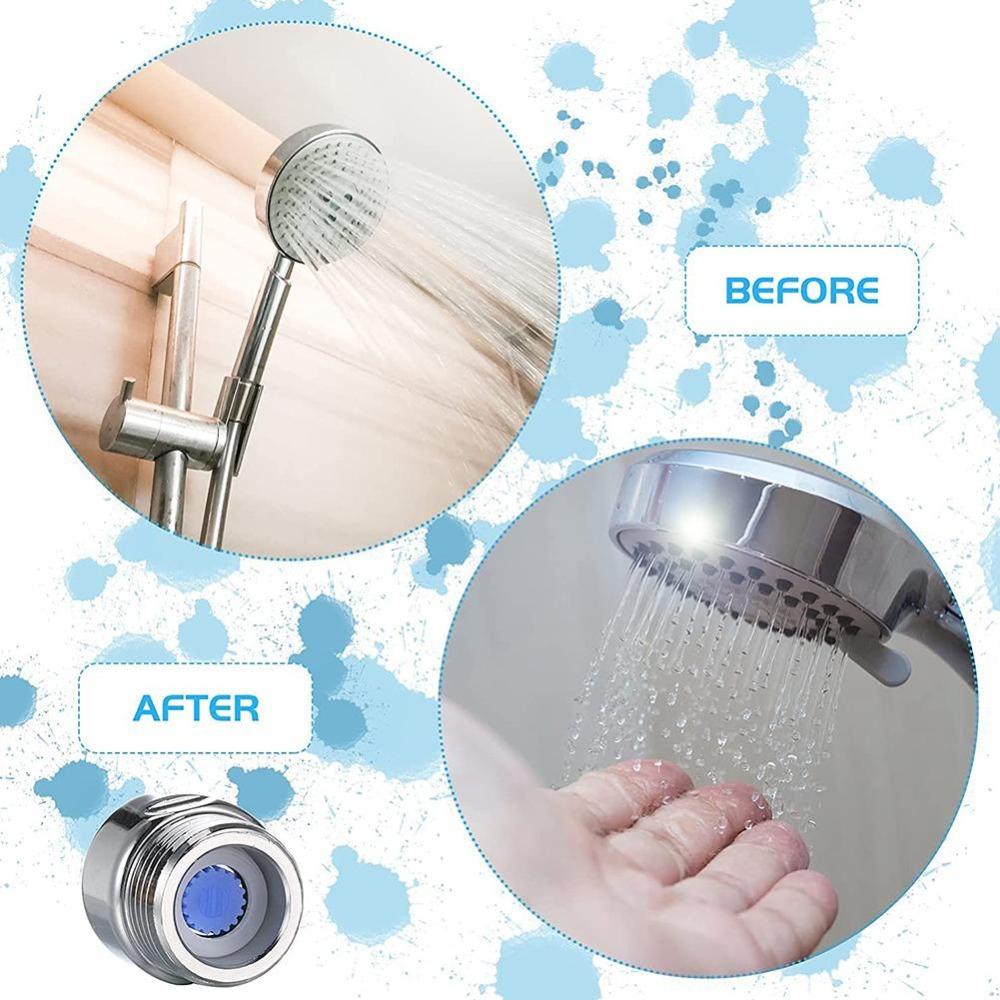 Colorful Water Flow Restrictor Plastic Flow Control Valve Shower Flow Limiter Kitchen Bathroom