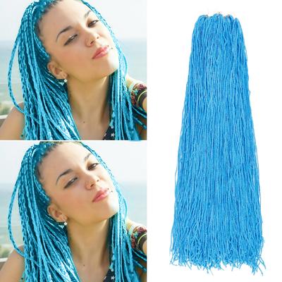 28 дюймов длинные синтетические косы Zizi, прямые цветные косы Zizi Box, вязанные крючком волосы для наращивания, розовые, фиолетовые, для женщин, вечерние