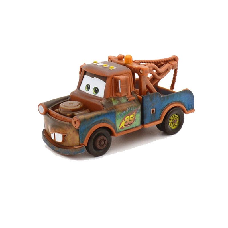 Disney Pixar Тачки Молния МакКуин Салли Король Чик Хикс Мэтр Филмор Личи Луиджи Сержант Красный 1:55 металлических детских игрушек, машинка