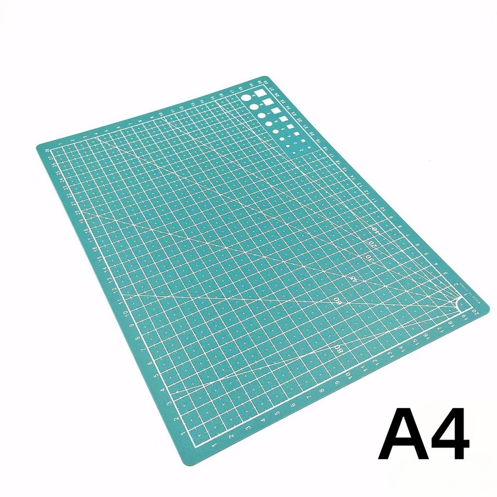 A3/A4/A5 PP Cutting Mat Workbench Patchwork Cut Pad Sewing Manual DIY Knife Engraving Leather Cutter Board Single Side Underlay