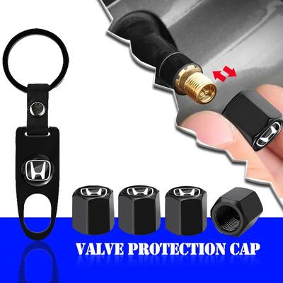 Подходит для автомобиля Новая Honda 4 шт./комплект Колпачки для клапанов колес Автомобильные колпачки для вентилей шин Чехол Автозапчасти Для Honda CBR650F VFR800 VTX1300 Xl1000 Xadv 750
