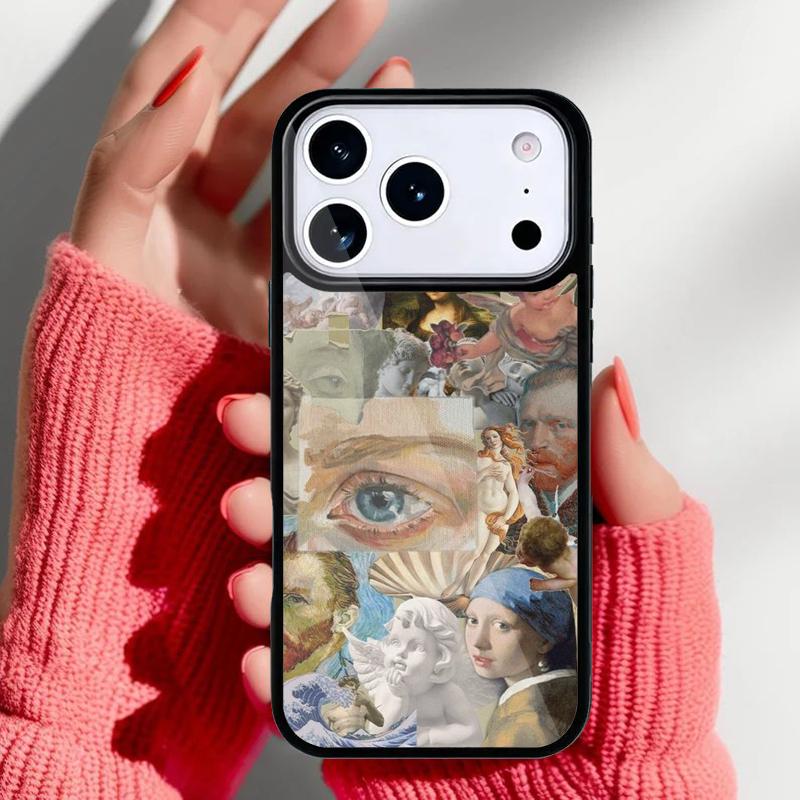 Искусство эпохи Возрождения Картина Чехол для телефона для iPhone 17 Air 16e 15 14 13 Pro Max Задняя крышка для 12 11 Pro Coque
