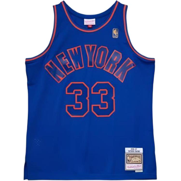 Mitchell Ness Basketball Jerseys Unisex Blue Moderate Other SMJY3151-NYK96PEWROYA