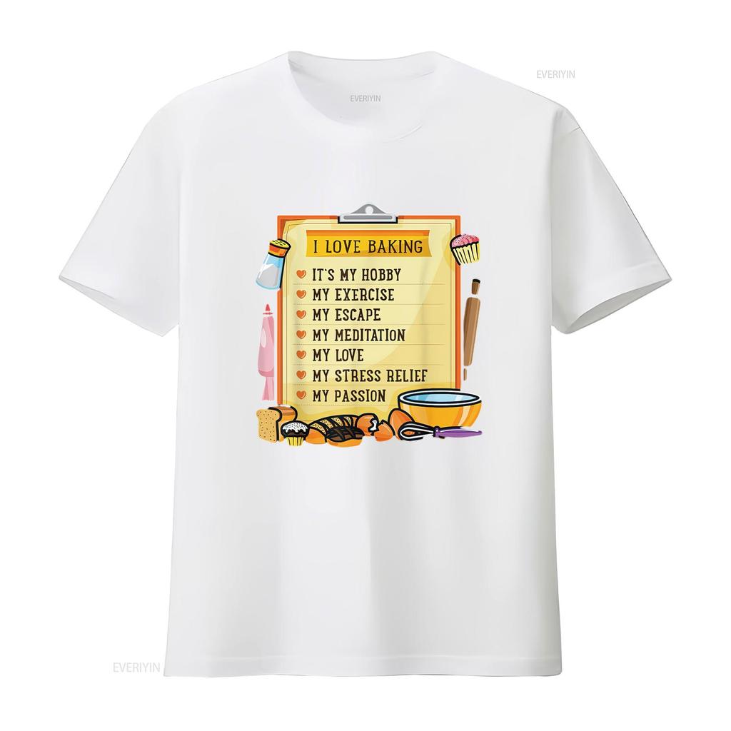 Baking Bakery Baker Lover Recipe Bread Mens T Shirt Black vintage Washed Top For Everyday Wear Versatile Breathable Soft Casual
