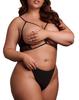 Plus Size Open Triangle Bra Charma Black - Amour by Le Desir - Bras