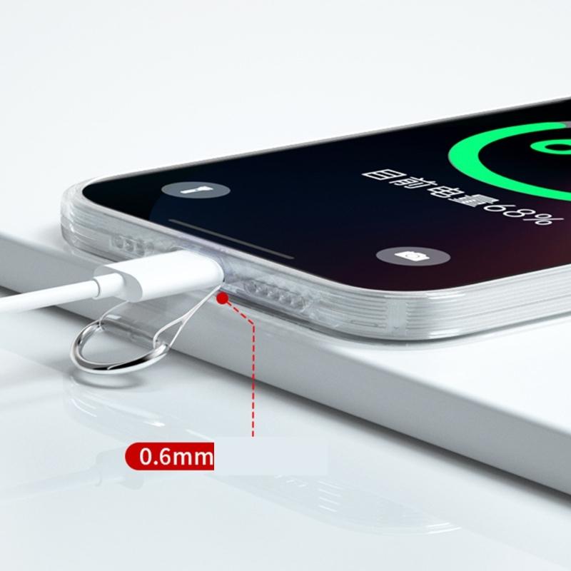 Universal Cellphone Anchors Phone Lanyard Patches Pad Tether Tab for Drop Protections Phone Strap Connector with Rings