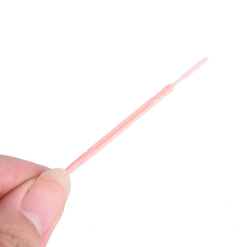 1100Pcs Plastic Dental Picks Oral Hygiene 2 Way Interdental Brush Tooth Pick Sp
