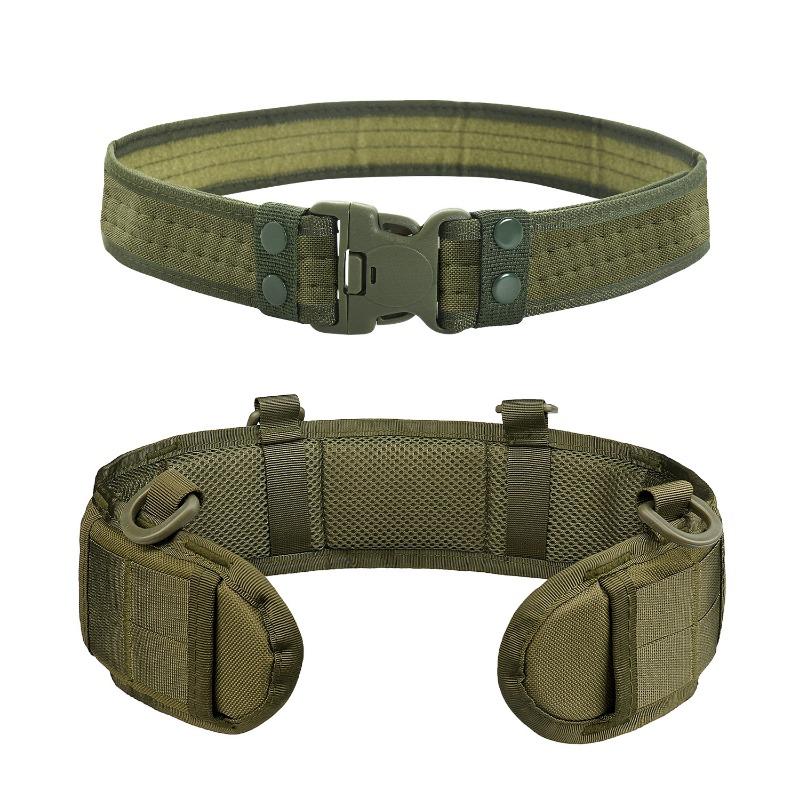 Outdoor Waist Belt Multi-Functional Quick Release Waist Seal Buckle Nylon Waistband