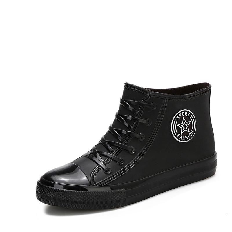 Waterproof Shoes Women's Rain Shoes Wholesale Rain Boots Student Non-slip Rubber Shoes Adult Water Boots Short Fashion Work Shoes