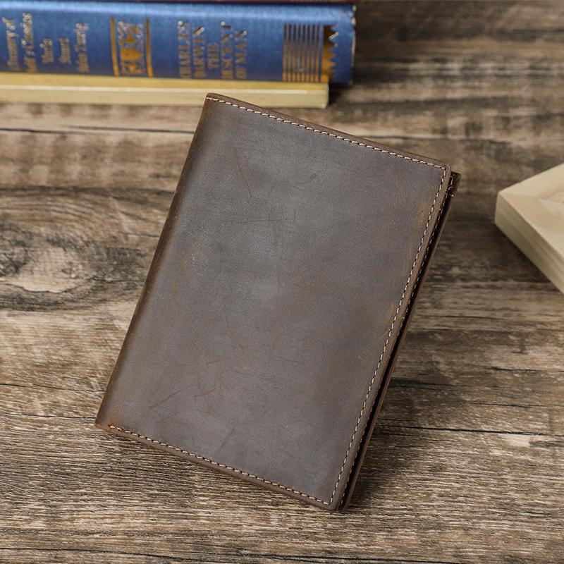 CONTACT'S RFID Passport Wallet Genuine Leather Men Passport Cover Men Women International Travel Accessories Credit Card Holder