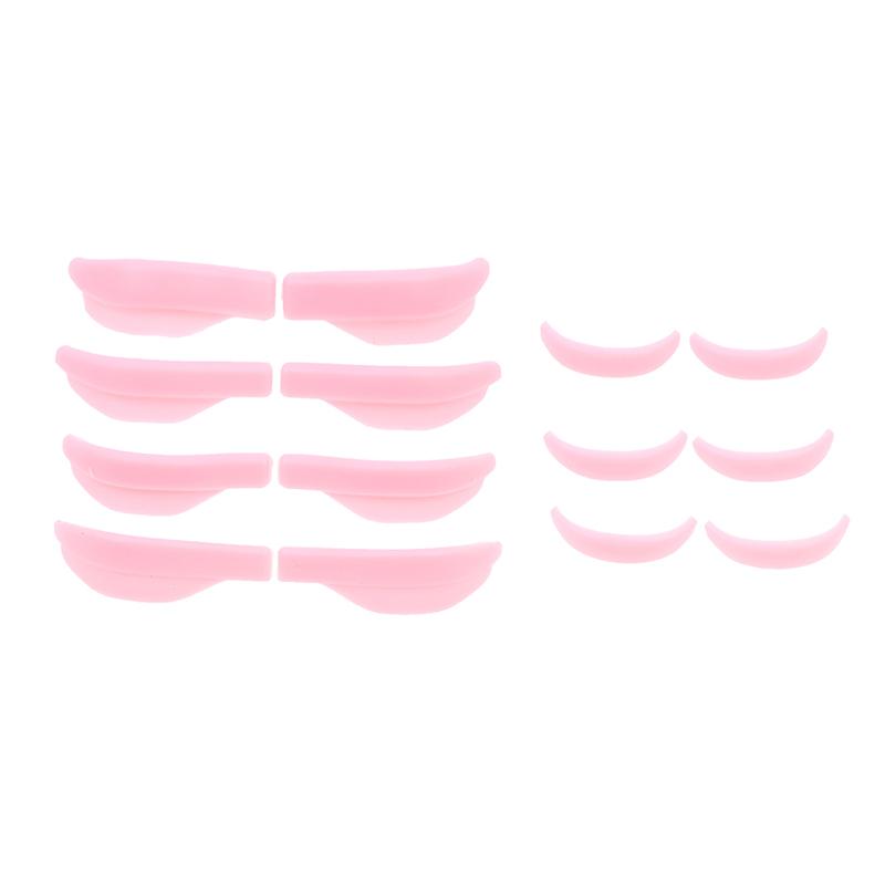 7 пар валиков для завивки ресниц, силиконовые бигуди для завивки ресниц, многоразовые щитки для лифтинга ресниц, лифтинг ресниц