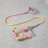 Pet Nylon Leash With Lockable Buckle For Small Dogs And Cats Outdoor Walking