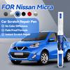 2026 Горячие Автоаксессуары Автомобильный подкрашивающий маркер Для Nissan Micra Маркер для подкраски кузова Удаление царапин Сделай сам Автоаксессуары