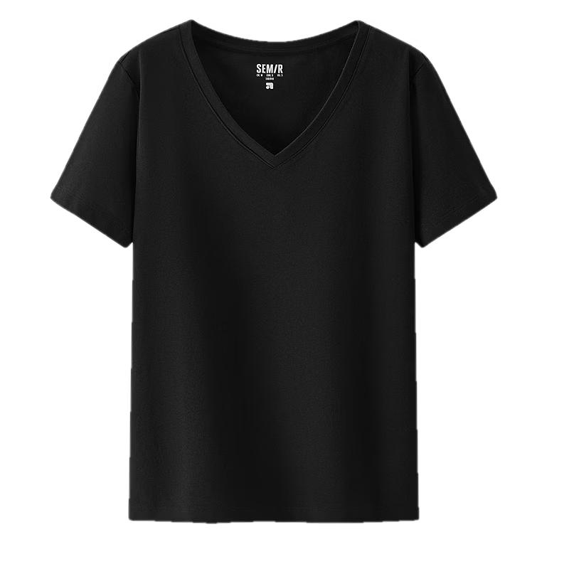 Женская футболка Semir с V-образным вырезом, охлаждающая, с коротким рукавом
