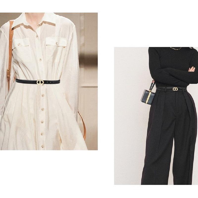 Ремень женский кожаный модный повседневный роскошный дизайнерский для джинсов платья поясной ремень женский брючный универсальный женский черный ремень EMA