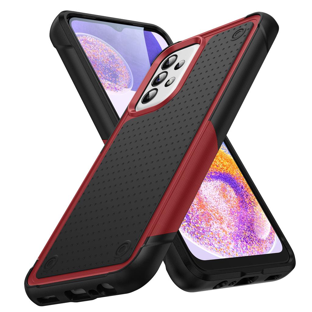 Прочный бронированный ударопрочный чехол для телефона Samsung Galaxy A13 A23 A33 A53 A73 A32 A52 5G Мягкий TPU каркас Жесткая пластиковая задняя крышка