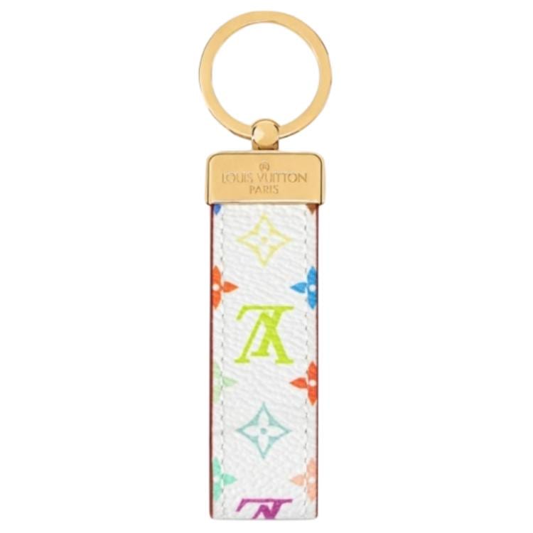 LOUIS VUITTON Canvas Charms Women's White M03730-