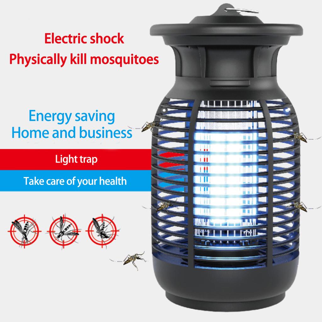 Электрическая лампа-ловушка для насекомых, ультрафиолетовый свет, ловушка для насекомых, лампа-ловушка для насекомых для кемпинга, пешего туризма