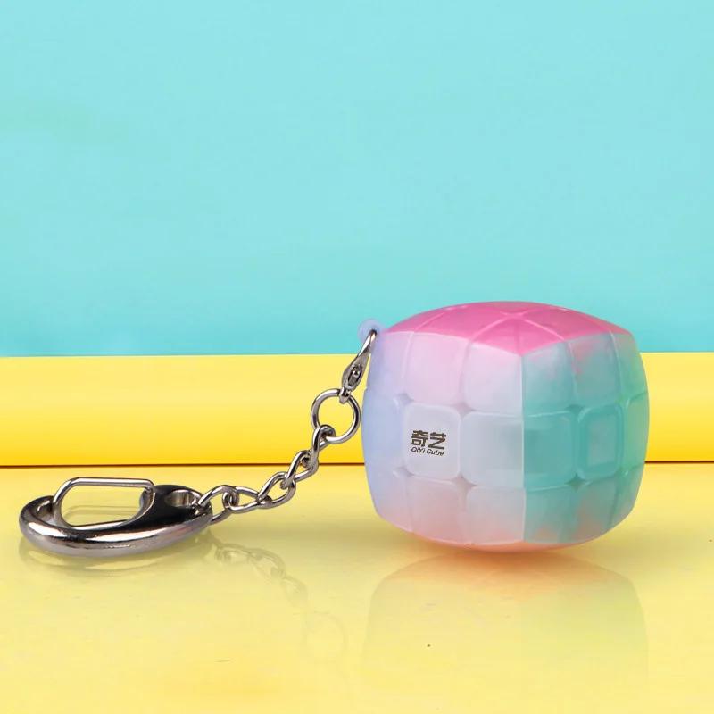 Qiyi Jelly Series Cube 2345 ступенек наклонная пирамида Zongzi брелок-куб детские интеллект-игрушки