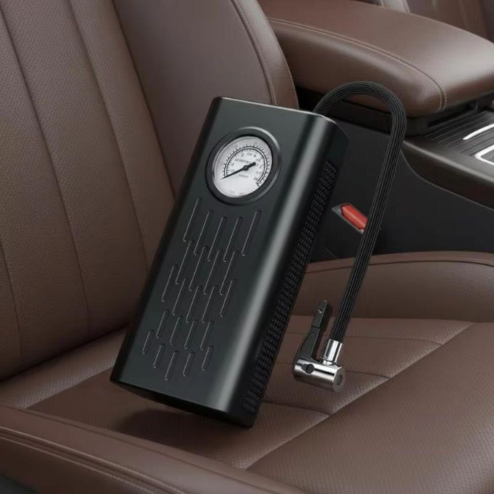 High-Power Tire Inflator Pointer Pressure Gauge Cordless Tire Inflator For Car Tires