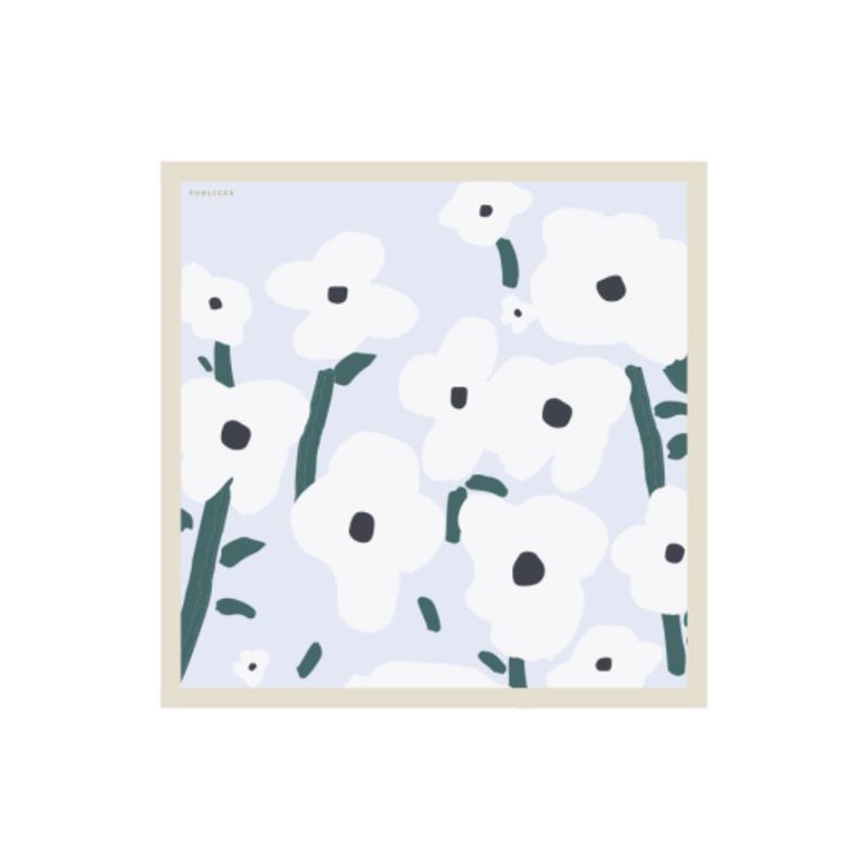 PUBLICKA X FLORA SCARF, BABY BLUE