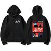 Худи на молнии с капюшоном Rapper Maka Aura Tour Merch Мужская Женская Повседневная уличная мода Оверсайз Унисекс Флисовая куртка на молнии