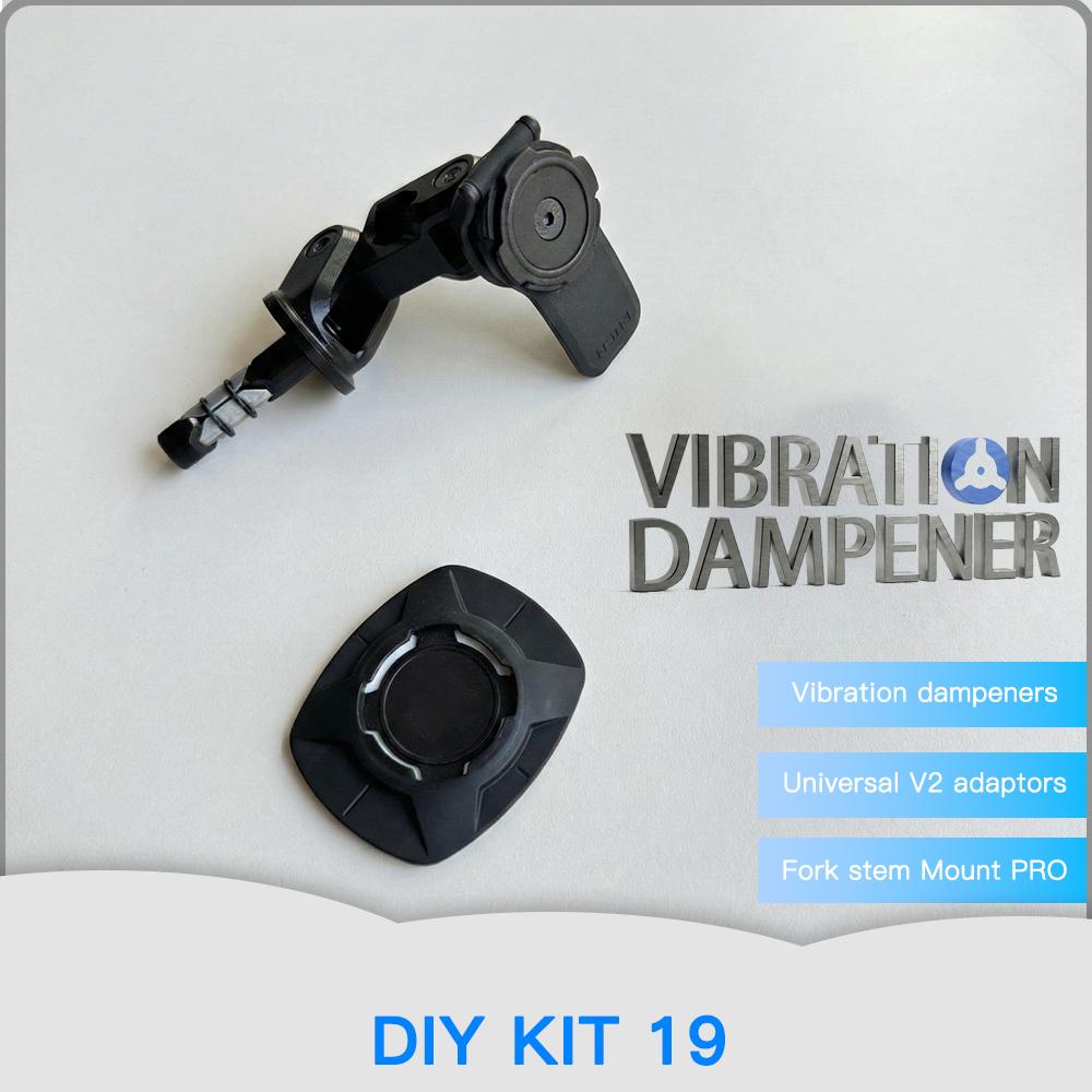 Universal Motorcycle Fork Stem Mount Phone Holder Stand - Standard & PRO Adjustable CNC Bracket for Sport Bikes Hollow Stem