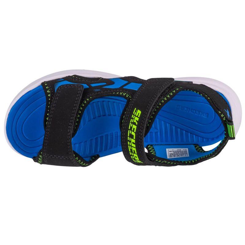 Skechers Razor Splash Aqua Buddies sandals lightweight black
