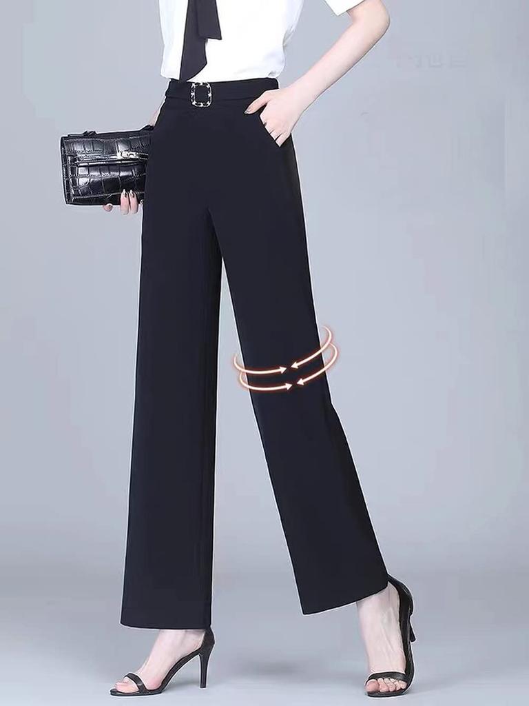 stretchy long pants for office ladies and These leggings feature a high waist and stretch for a flattering Available in a simple Direct from the with