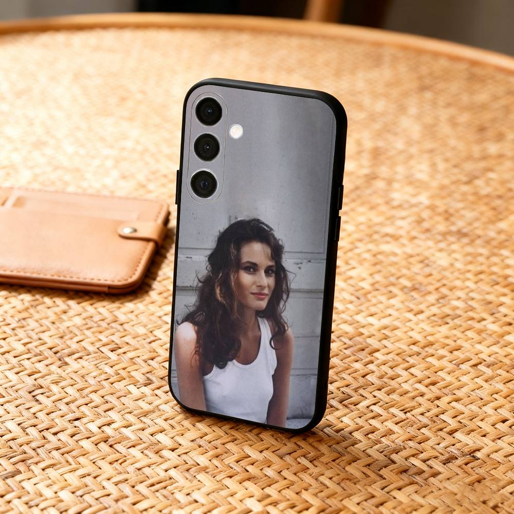 Fashion Model Melania First Lady Phone Case For Samsung A73,72,71,53,52,51,22,91,80, Soft Black Cover