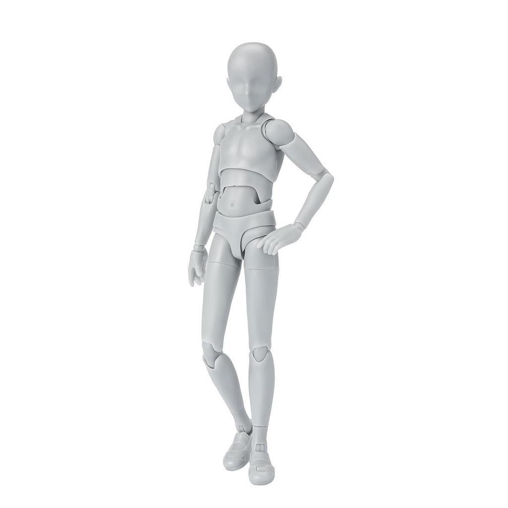 TAMASHII NATIONS S.H. Figuarts Body-kun - School Life Edition DX SET (Gray Color Ver.) Approximately 135mm PVC ABS movable figure