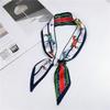 New Scarves Silk Scarves Women'S Spring And Autumn Season Long Decorative Professional Scarves Summer Thin Styles Paired With Shirts Stylish