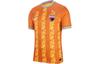Nike Мужские футбольные майки Alpha Orange Умеренный прямой крой FV3514-806