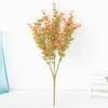2 шт./компл. Осенний искусственный цветок, реалистичный поддельный лист эвкалипта, Хэллоуин, День благодарения, фестиваль урожая