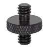 Double Headed Adapter Screw 1/4" Male To 1/4" or 3/8" Male Threaded Adaptor for Tripods Fill Light Stand Camera Cage