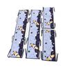 Crib Liner Four Sided Cute Printed Soft Breathable Crib Bumpers Pads for Newborn Toddler Style 2