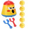 Universal Rotating Power Pot Launcher Toy with Bell Ball Shovels for Children Gifts