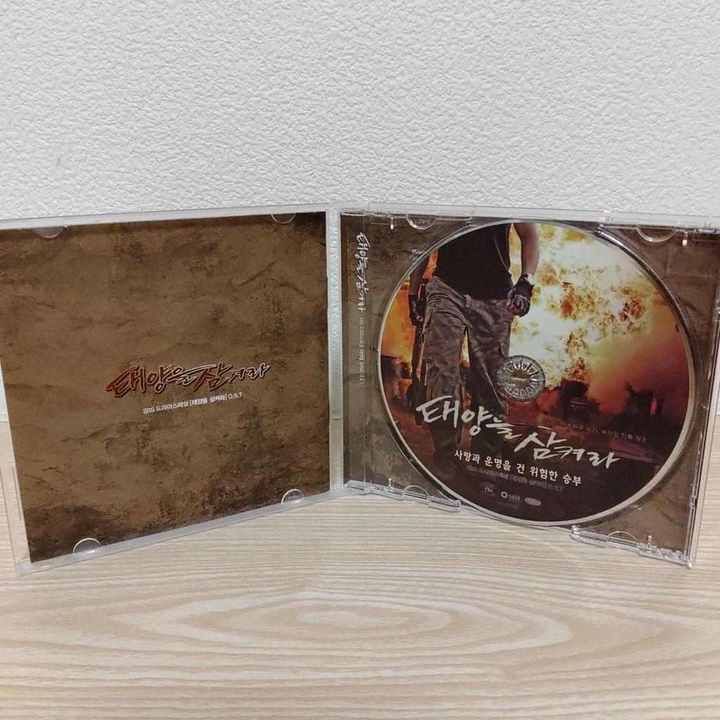 [USED] Korean CD (starring Ji Sung) Swallow the Sun Original Soundtrack ostCD