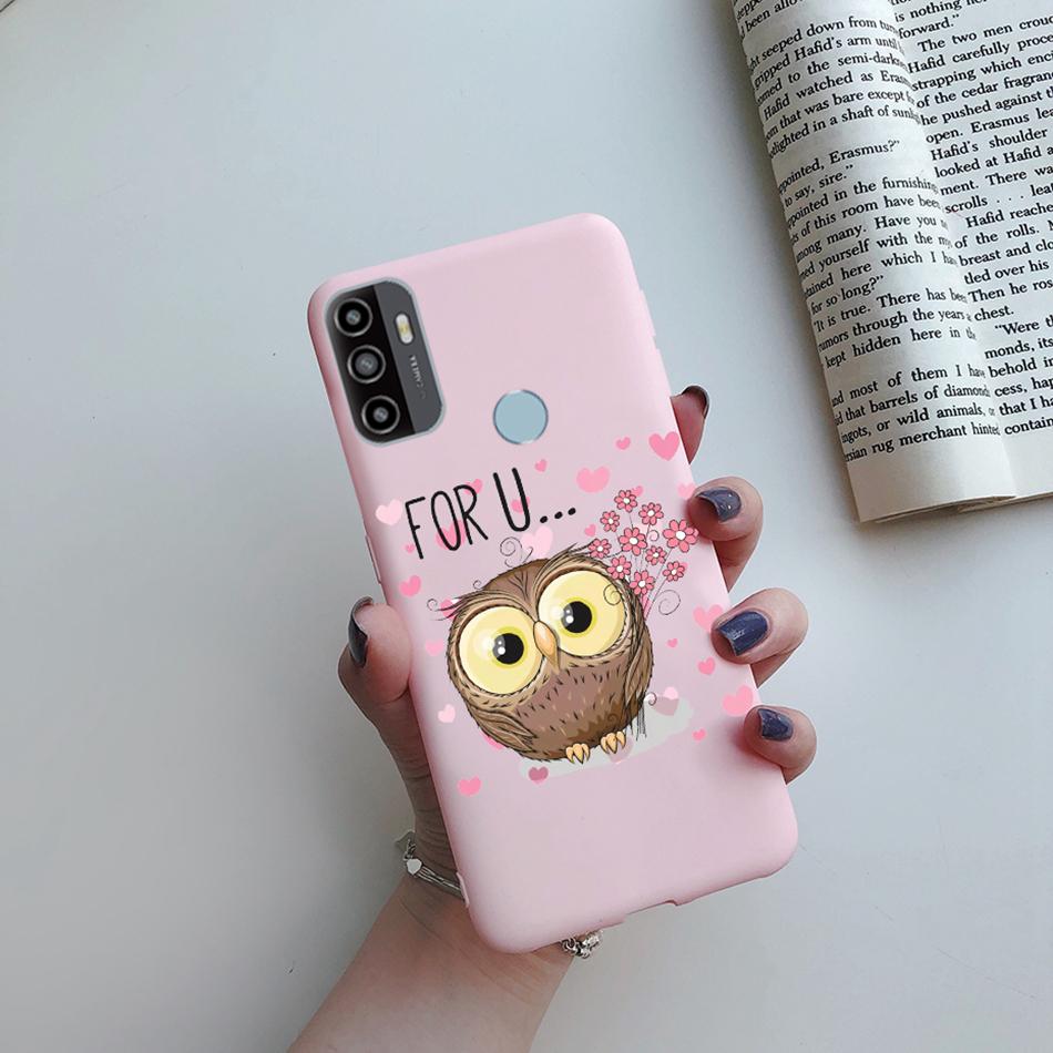 Чехол для OPPO A53S 2020 Мультяшный Coque Сердце Нарисованный Силиконовый Задняя Панель Телефона Для oppo a53s A 53s A53 s oppoa53 2020 Чехол-Ракушка