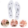 Men Women Magnetic Therapy Insole Transparent Silicone Anti-fatigue Health Care Massage Insoles
