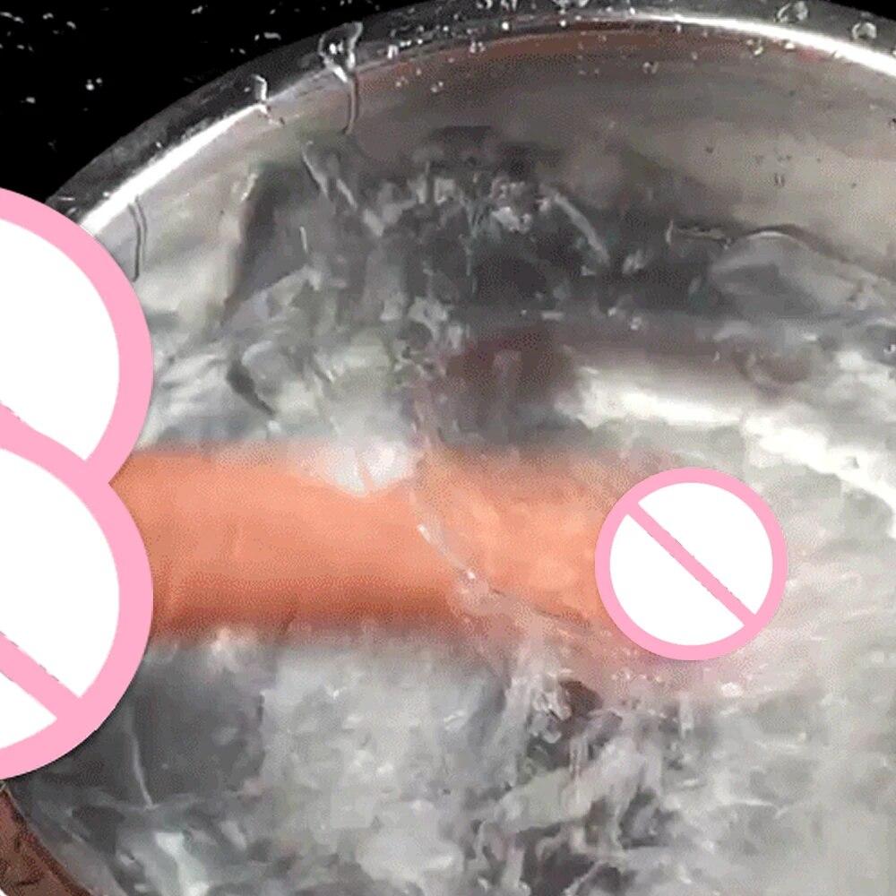 Силиконовый фаллоимитатор, вибраторы для женщин, большой телескопический фаллоимитатор с дистанционным присоской, Женская мастурбация, точка G, секс-игрушки с Богом