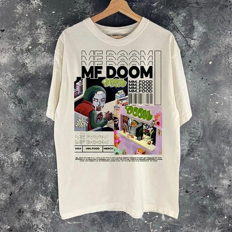 Madlib Doom Футболка Винтажная Все Заглавные Буквы Mf Doom И Друзья Унисекс Футболка KH12362 Унисекс Футболка