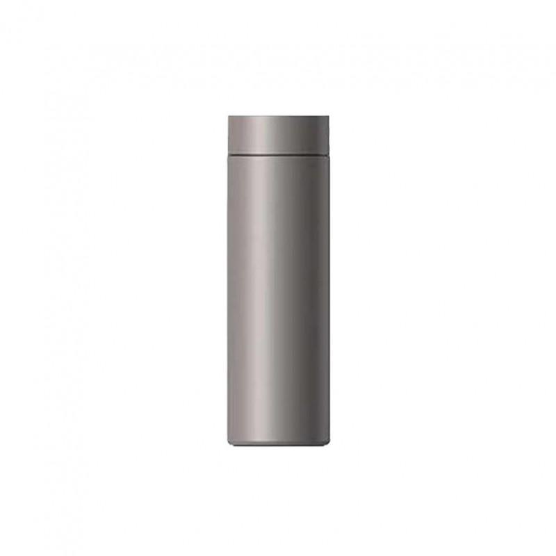 Titanium Vacuum Insulated Travel Mug With Tea Infuser 480ml Modern Slim Design Women Office Commute