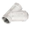 Y Type Strainer 1 Inch DN25 Female Thread 304 Stainless Steel Y Shaped Strainer for Water Oil Gas
