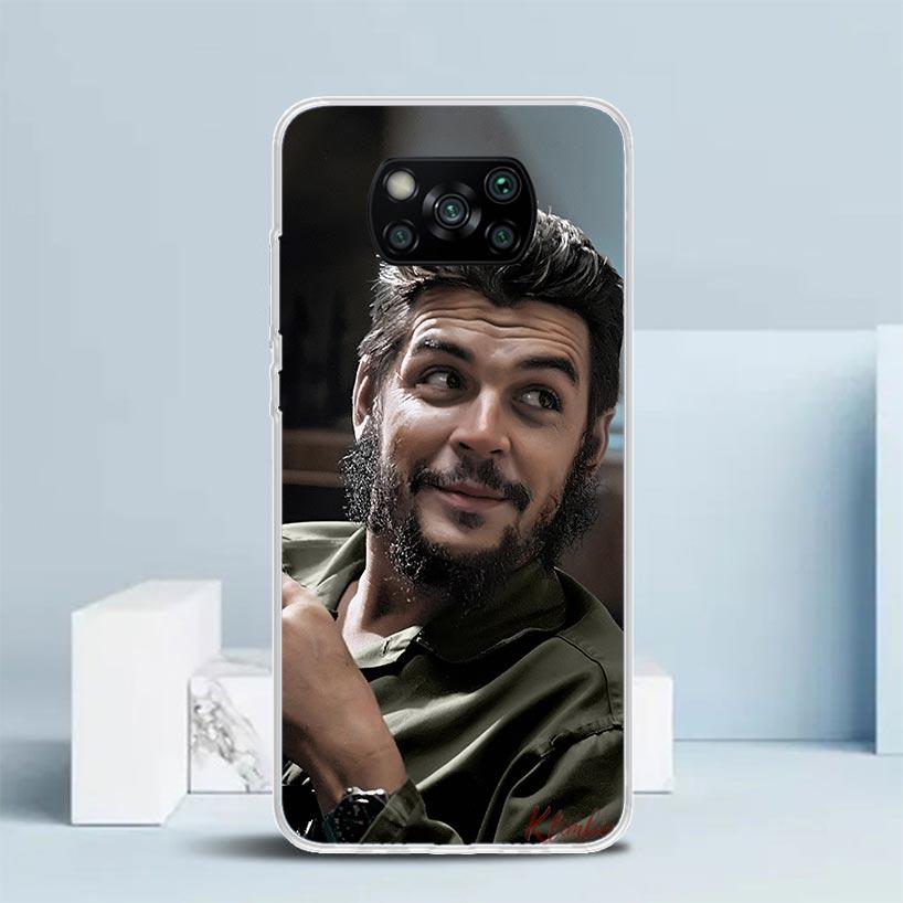 Че Гевара Сигарета Чехол для телефона для Xiaomi Poco F7 Ultra X5 X6 X7 Pro M7 Redmi 15C 15 13C 13 12C 12 10C 10 10A 9 9C 9A 9T