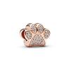 DIY Gold Sparkling StarMoon,Paw Print,Infinity Symbol Series Charm Bead Clips For Original European Snake Bone Bracelet